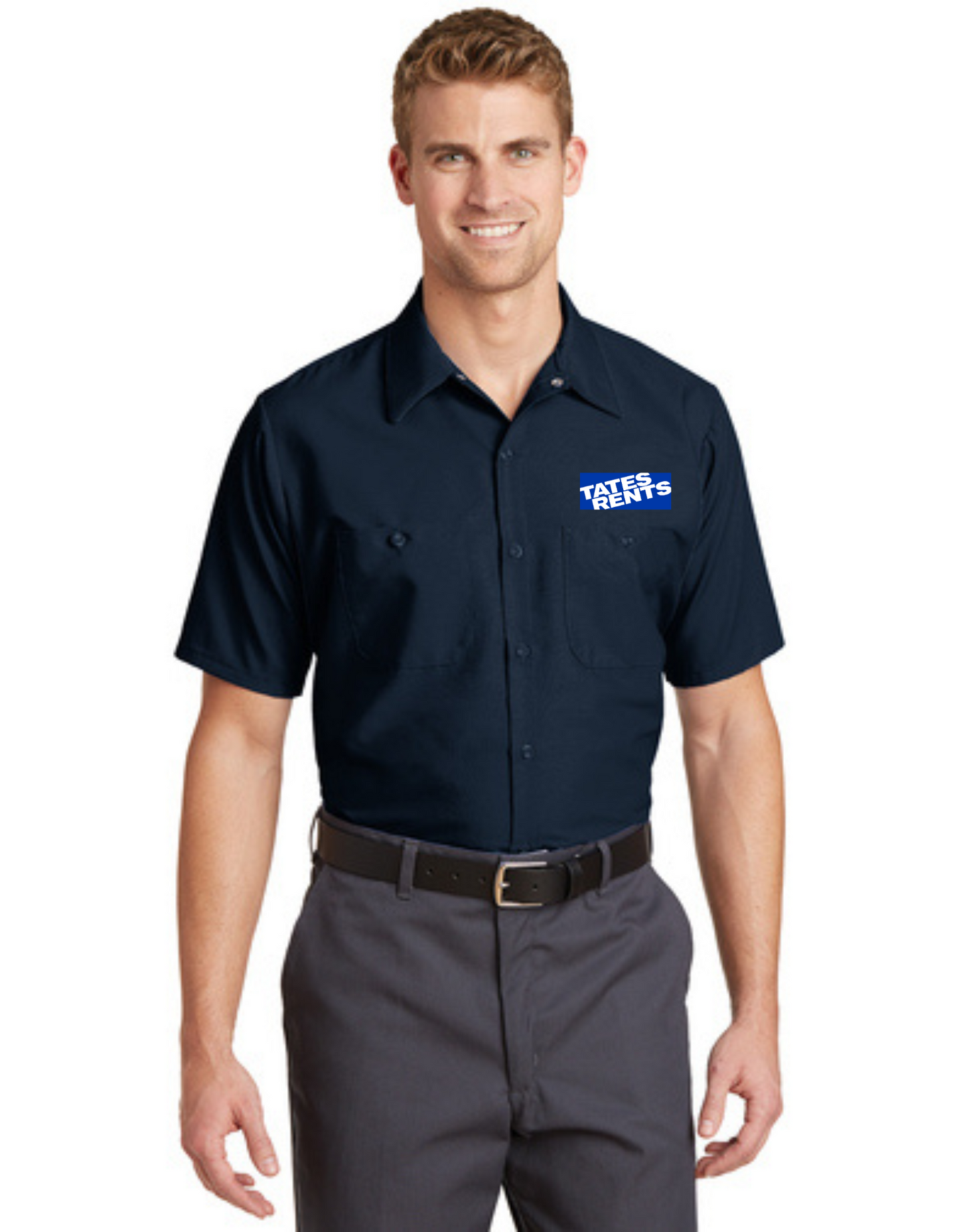 Managers Corner Work Shirts - Red Kap (NAVY)