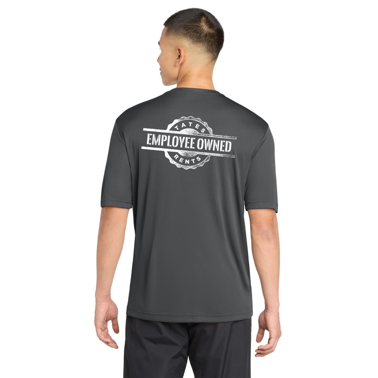 TATES - Sport-Tek® PosiCharge® Tee - IRON GREY