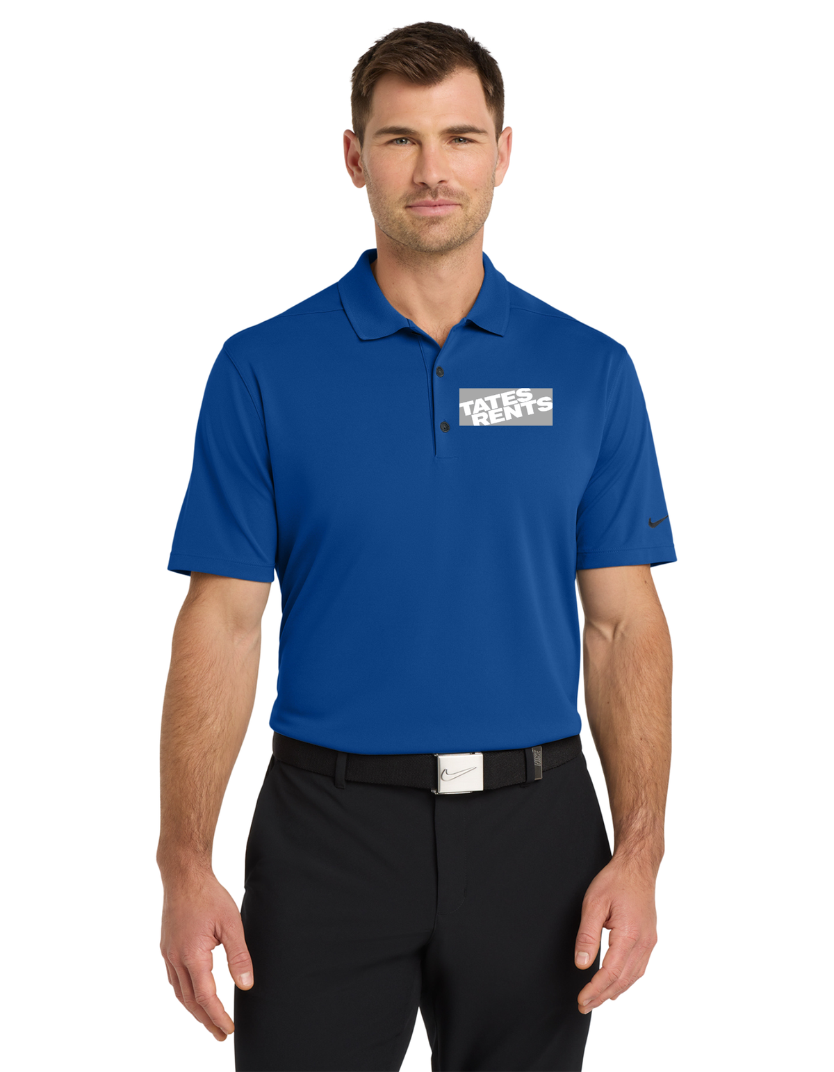 **TALL** Managers Corner - Nike Dri-FIT Micro Pique 2.0 Polo - GYM BLUE