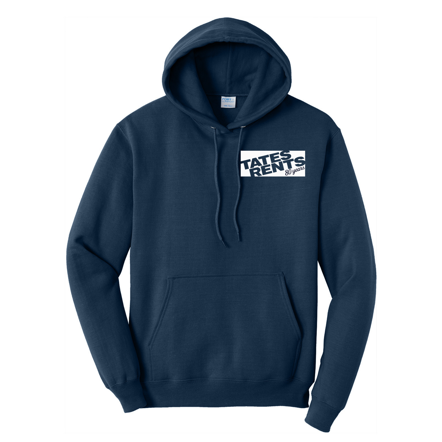 80 YEARS - Port & Co™ **TALL** Core Fleece Pullover Sweatshirt - NAVY