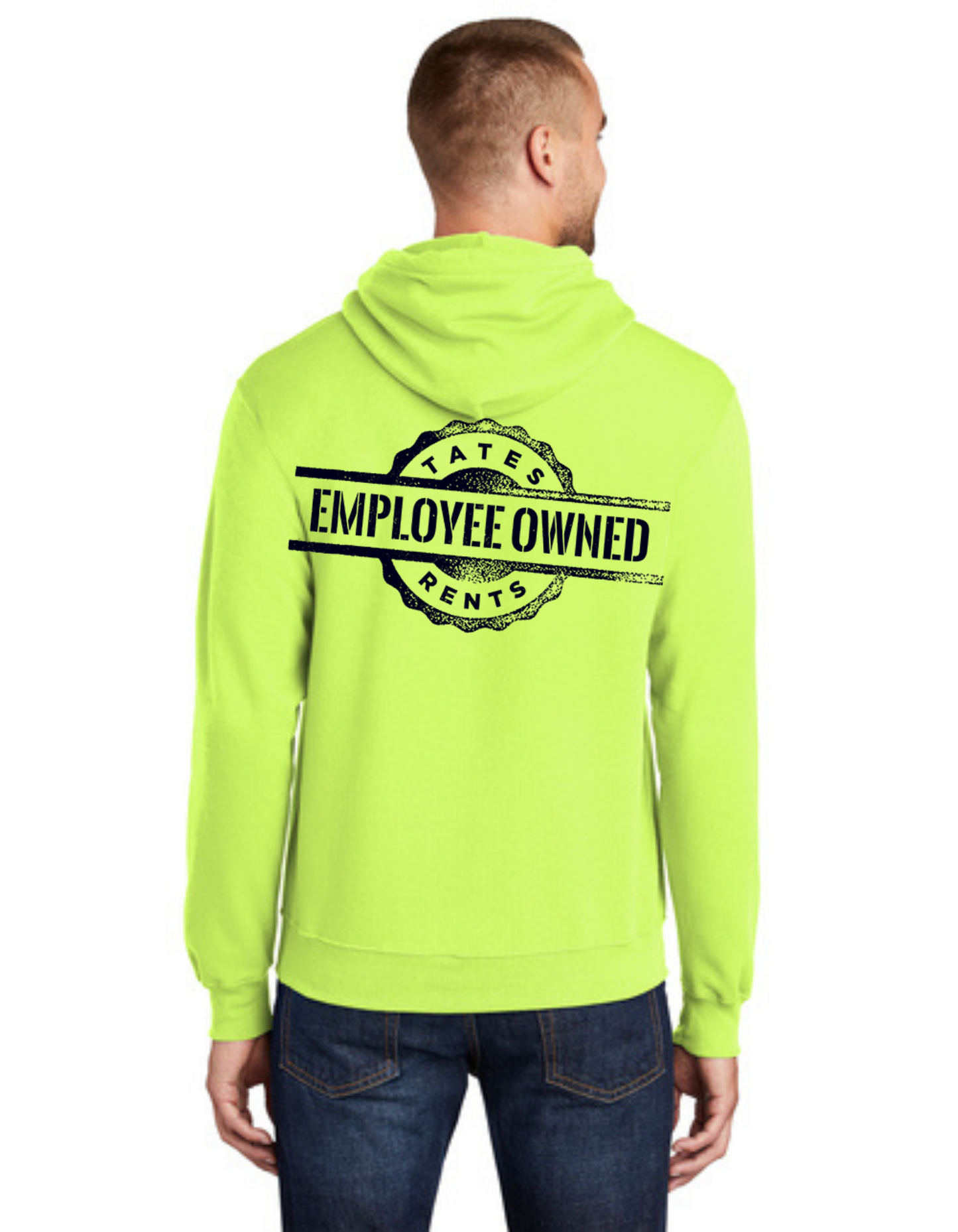 TALL Tates Hoodie - High Vis - (S. GREEN)