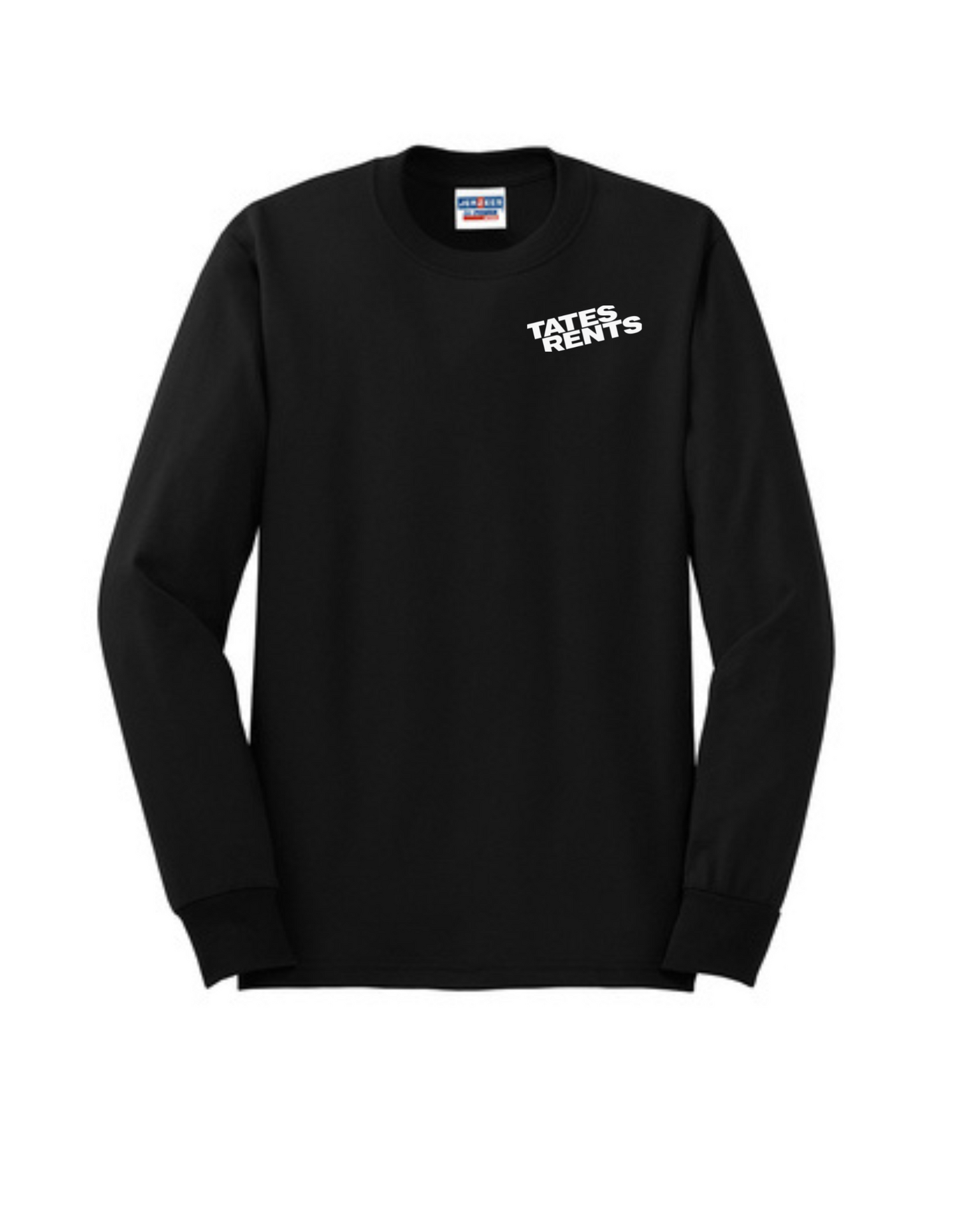 Tates Long Sleeve Shirt (JET BLACK)