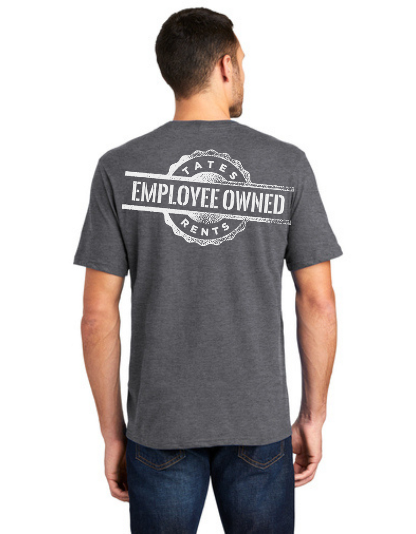 Tates Short Sleeved Tshirt - Heathered Charcoal