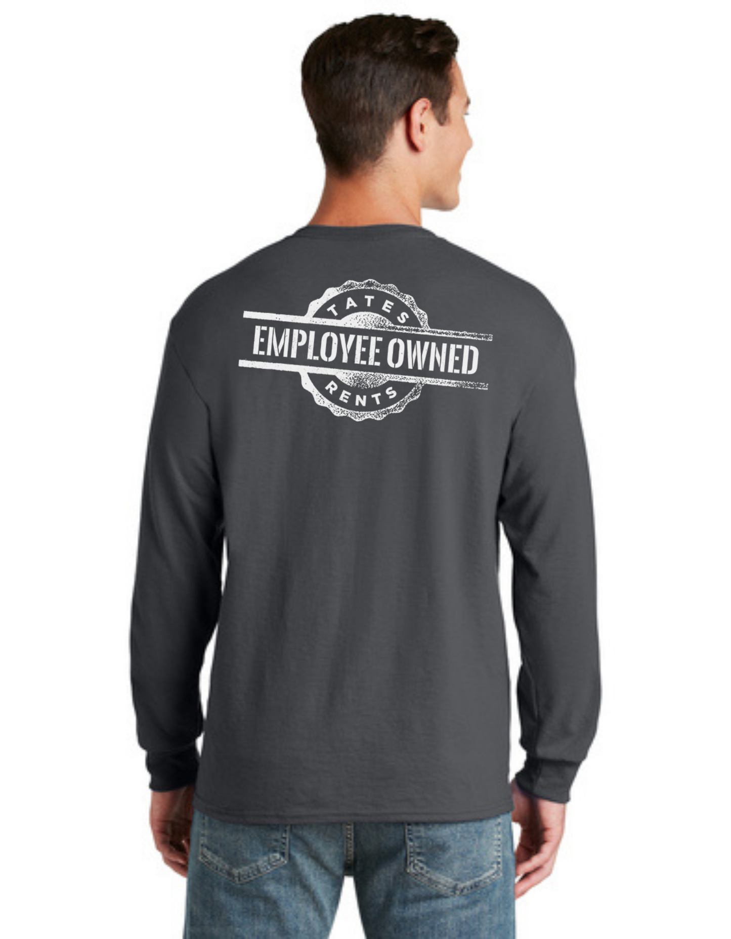 TALL Tates Long Sleeve Shirt (CHARCOAL)