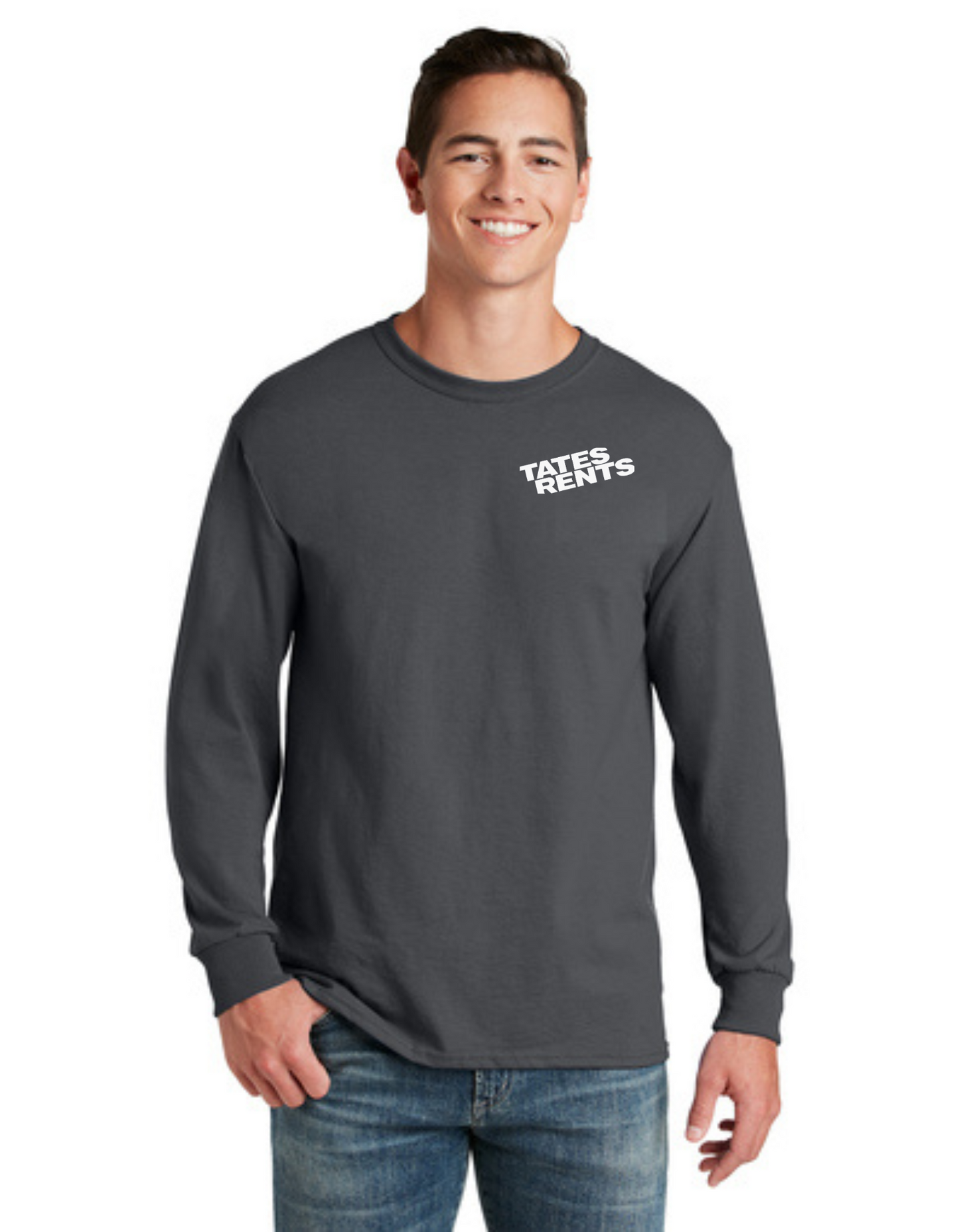 Tates Long Sleeve Shirt (HEATHERED CHARCOAL)
