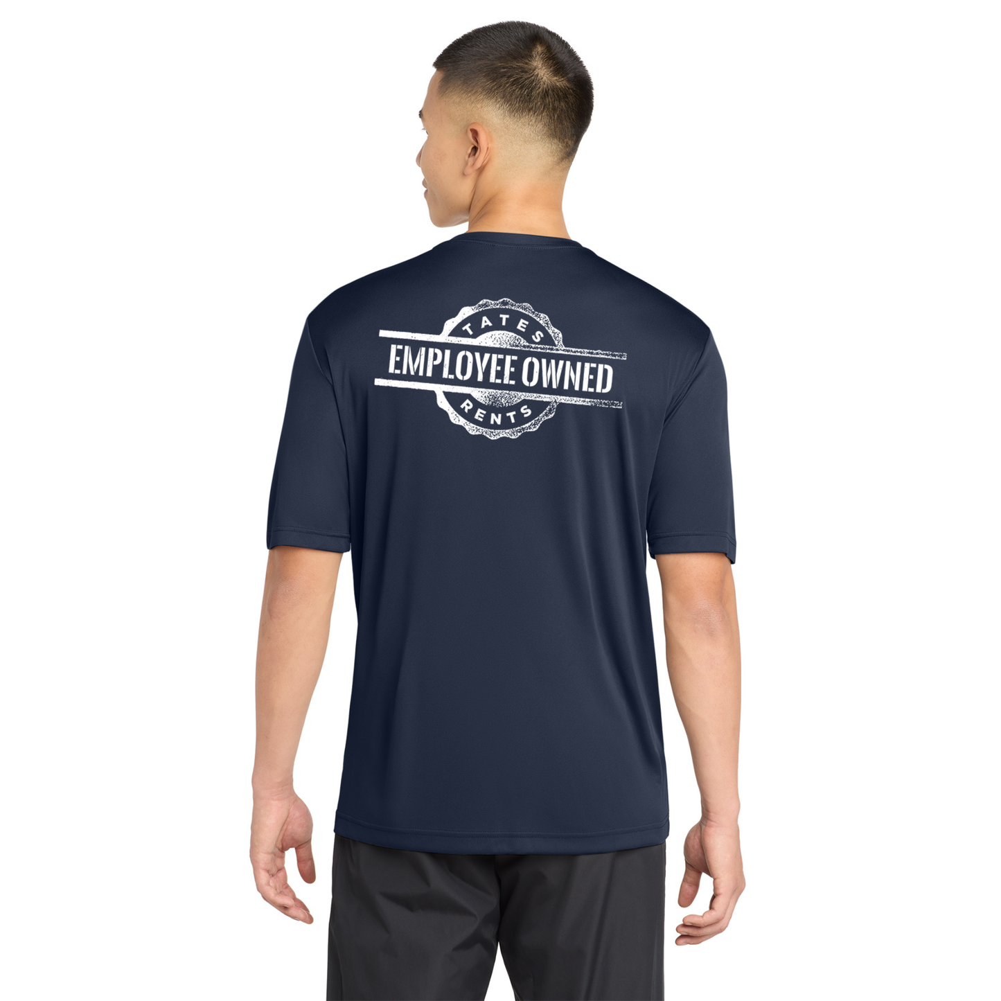 TATES - Sport-Tek® PosiCharge® Tee - TRUE NAVY
