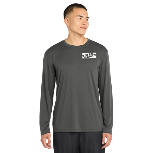 TATES - Sport-Tek® Long Sleeve PosiCharge® Tee - IRON GREY