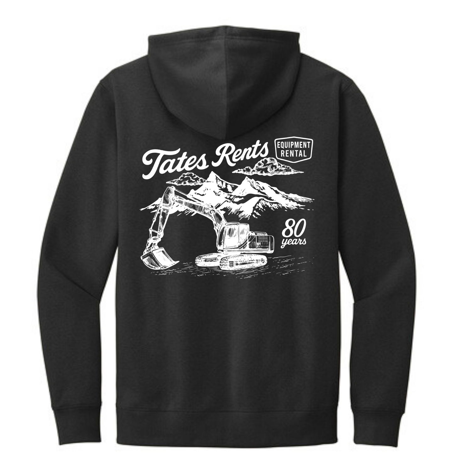 80 YEARS - District® V.I.T.™ Fleece Hoodie - BLACK