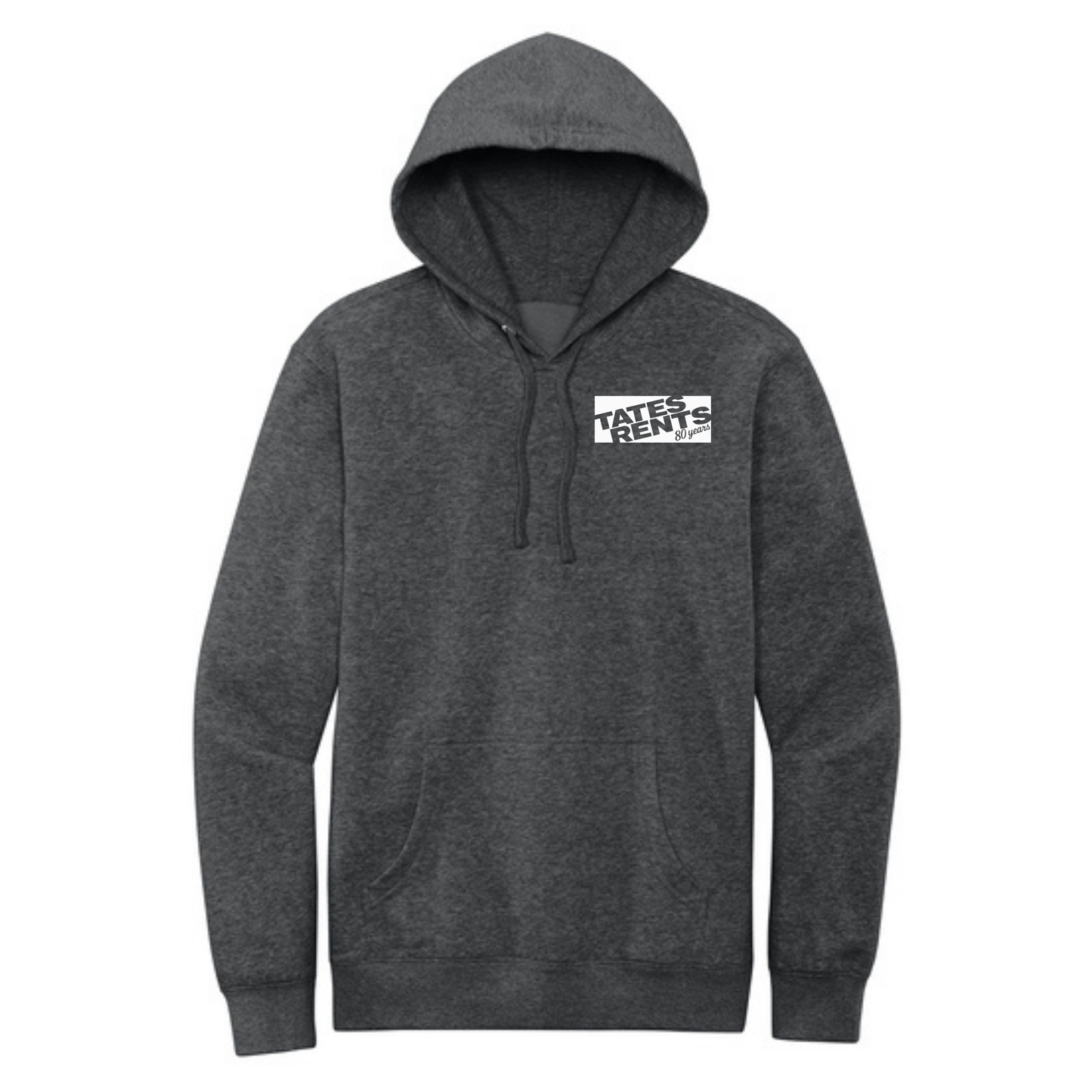 80 YEARS - District® V.I.T.™ Fleece Hoodie - HEATHER CHARCOAL