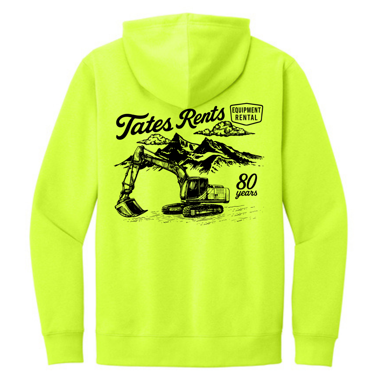 80 YEARS - District® V.I.T.™ Fleece Hoodie - S. GREEN