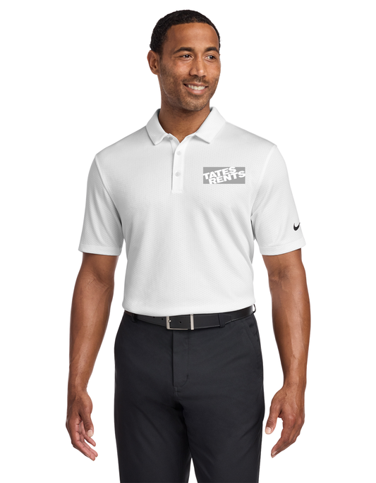 MANAGER'S CORNER - Nike Dri-Fit Hex Textured Polo (WHITE)