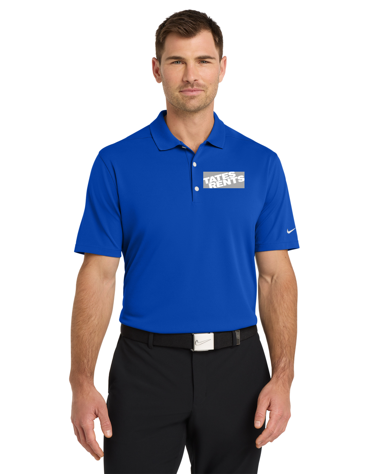 **TALL** Managers Corner - Nike Dri-FIT Micro Pique 2.0 Polo - GAME ROYAL