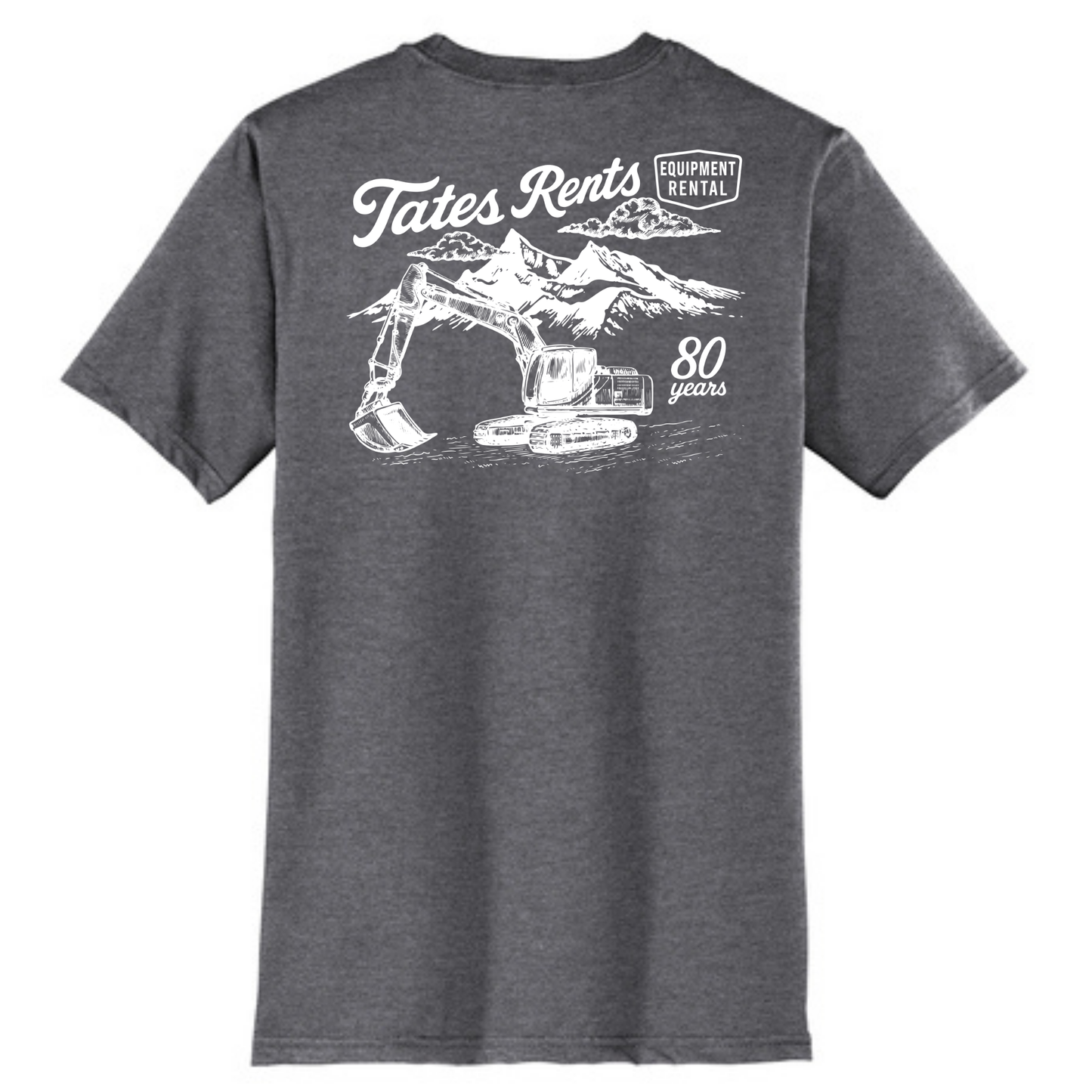 80 YEARS - District® Very Important Tee® - HEATHER CHARCOAL