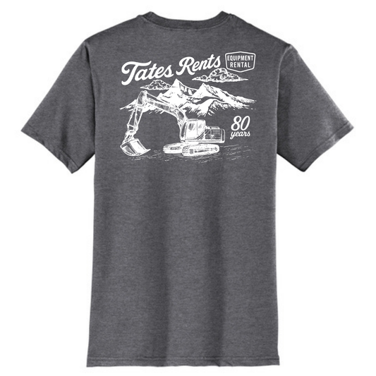 80 YEARS - District® Very Important Tee® - HEATHER CHARCOAL