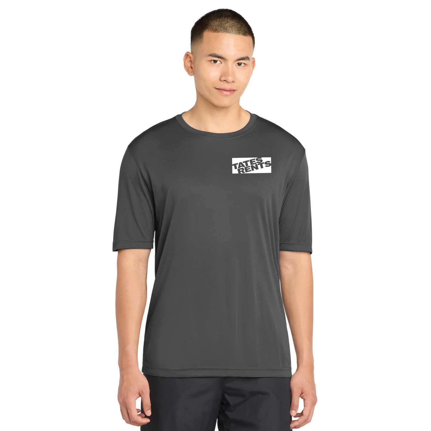 TATES - Sport-Tek® PosiCharge® Tee - IRON GREY