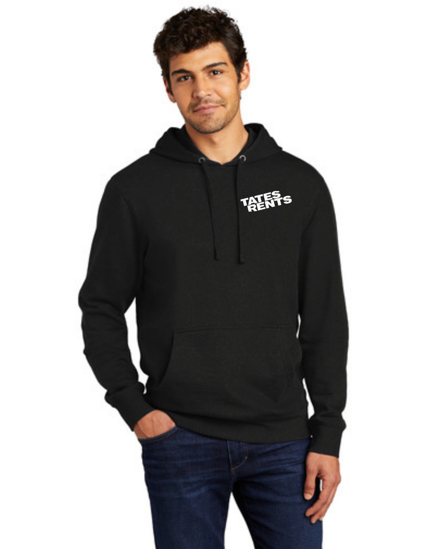 Tates Rents Hoodie (TALL) - Black