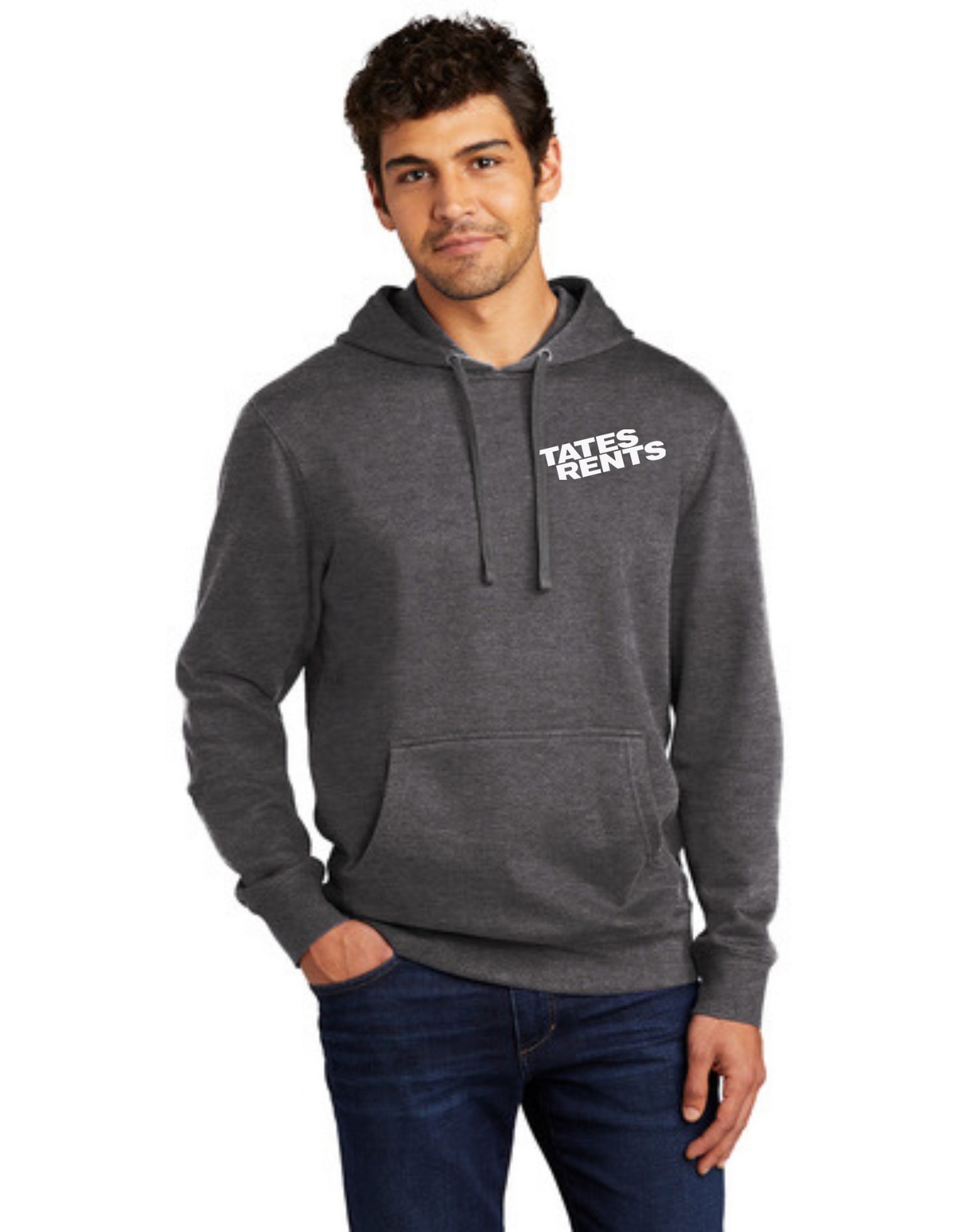 Tates Rents Hoodie - Charcoal