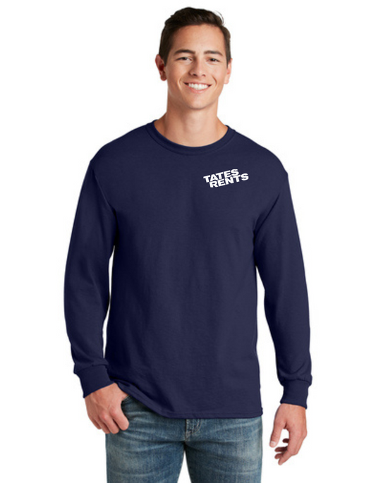 Tates Long Sleeved (Tall) Tshirt - Navy